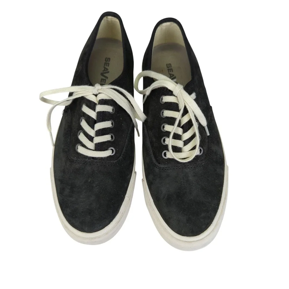 Seavees Legend Blacktop Leather‎ Sneaker Riv Suede Low Top Women's Shoes